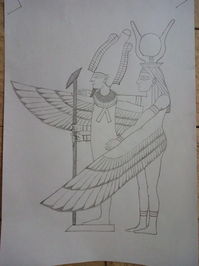 Osiris Isis Sketch Steemit2.jpg