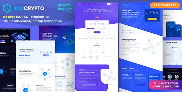 ICO Crypto – Bitcoin and Cryptocurrency Landing Page PSD Template.jpg