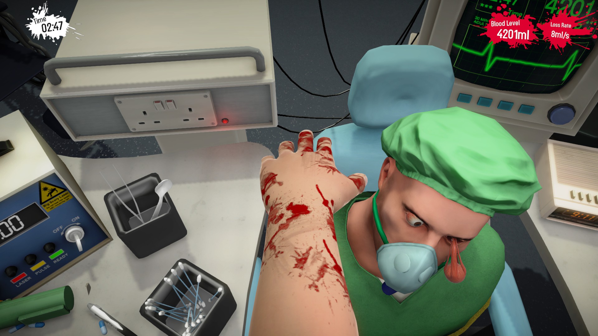 게임리뷰[surgeon simulator] 11111.jpg