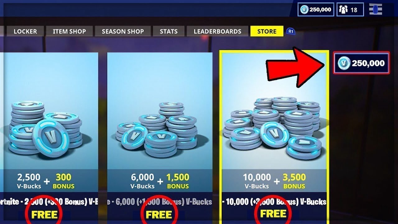 Code De Triche Fortnite V Bucks Ps4 Fortnite Free For All - 