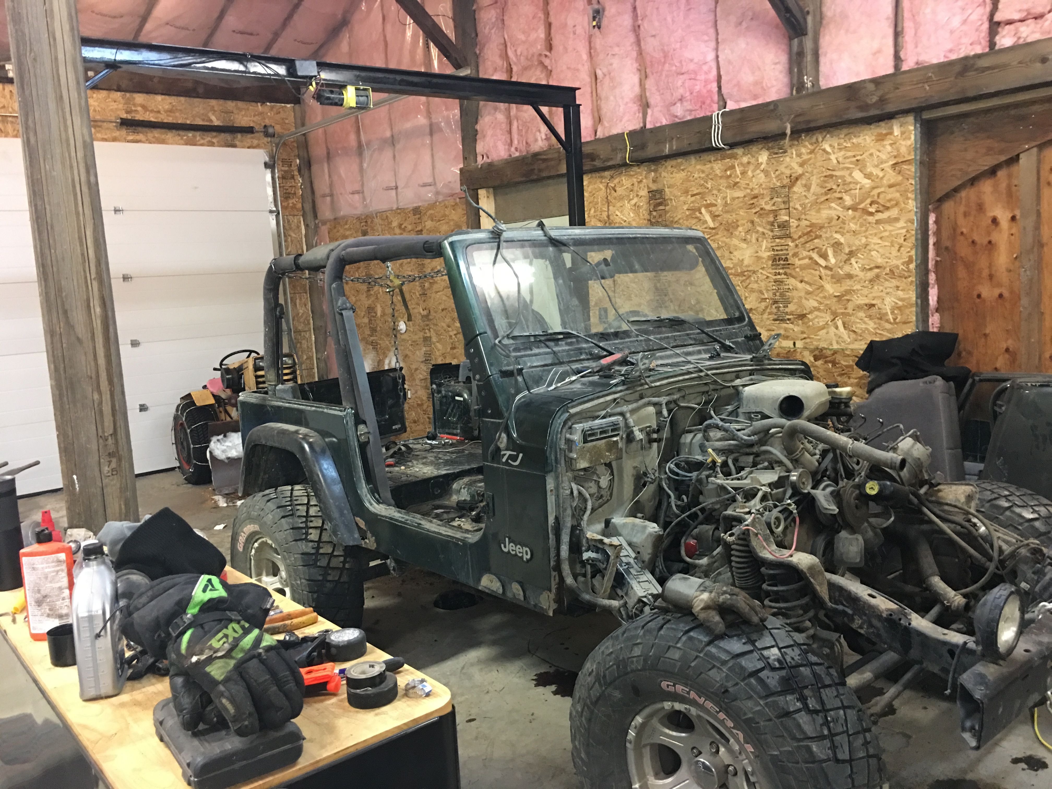 Jeep tj frame off restoration — Steemit