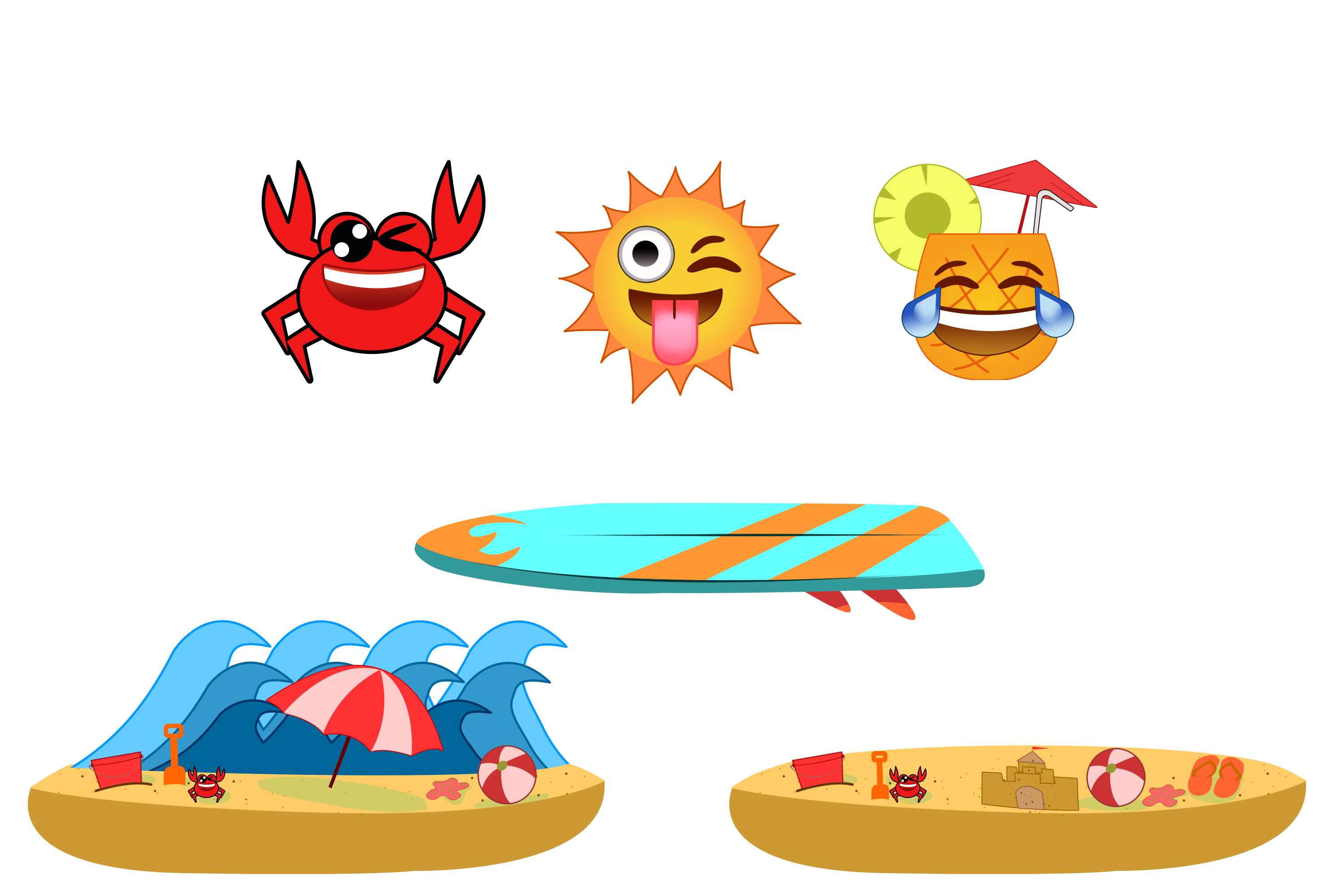 Summer Theme Emojis and platforms for Android Game JumpMoji — Steemit