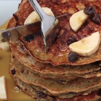 receta pancakes avena platano receta pancakes avena platano