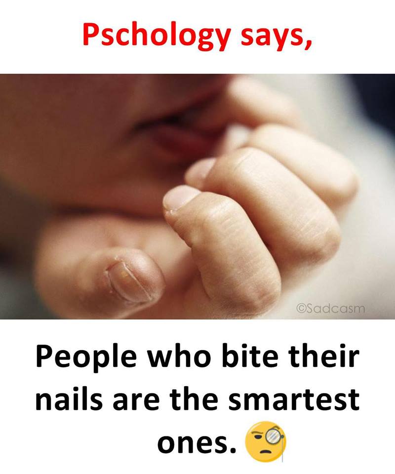 Psychology Says People Who Bite Their Nails Are The Smartest Ones — Steemit