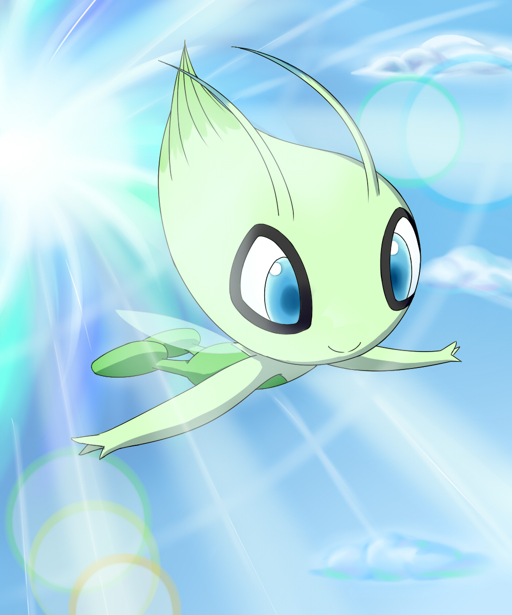 Celebi is my favorite Pokemon!