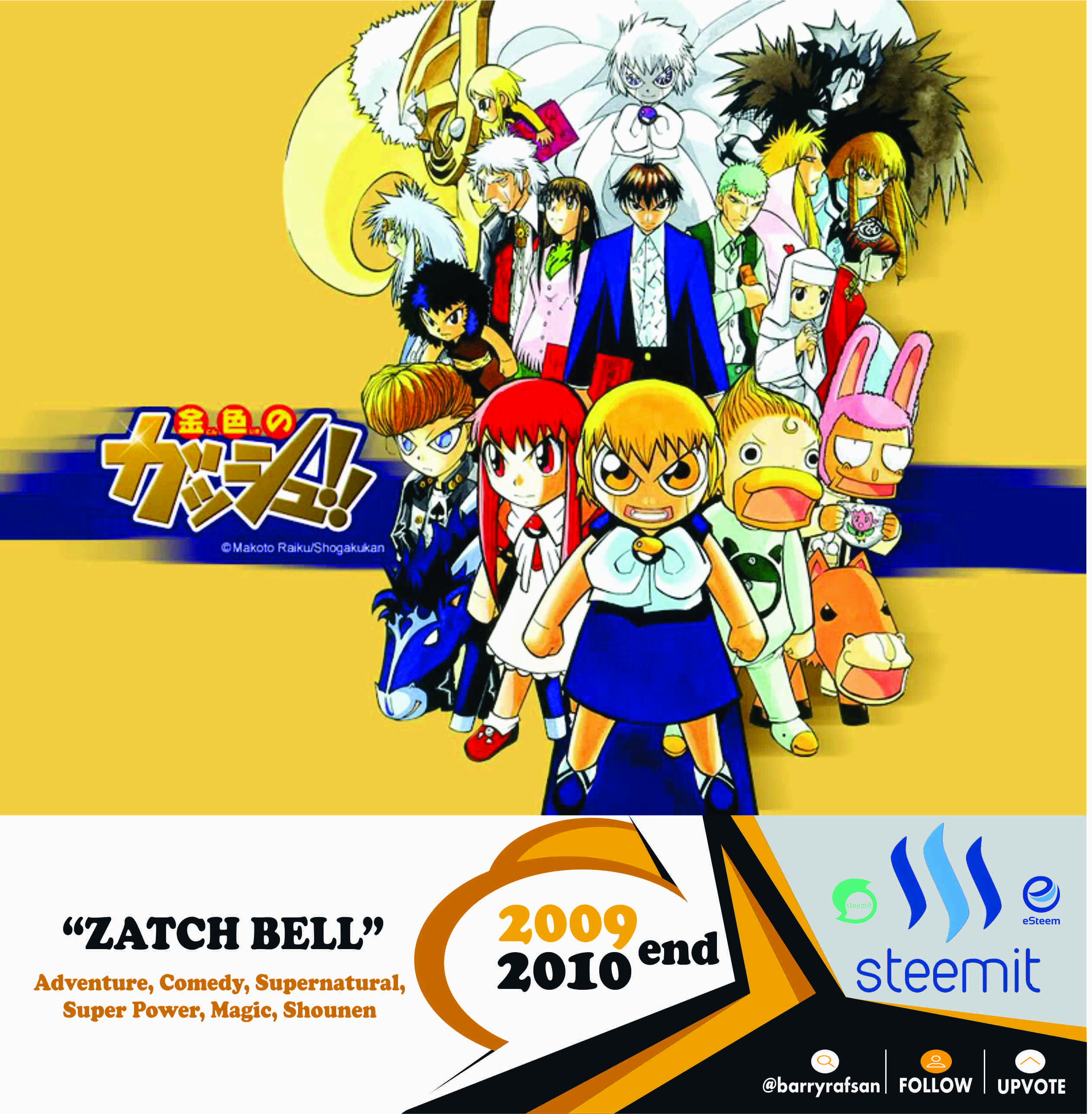 Zatch Bell ending 1 castellano 