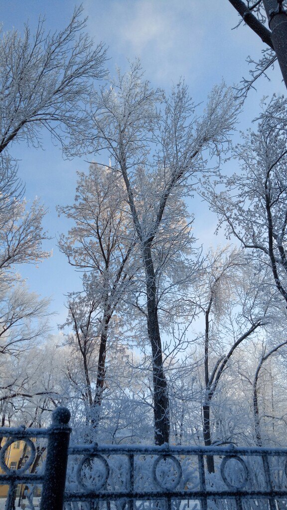 What is hoarfrost?