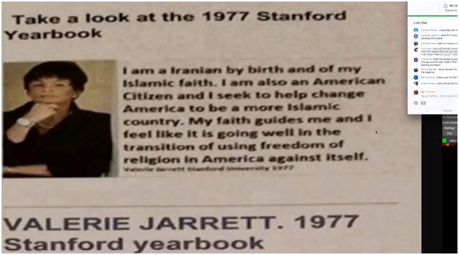 VALERIE JARRETT USING FREEDOM OF AMERICA AGAINST ITSELF FOR CHANGE ISLAM.JPG