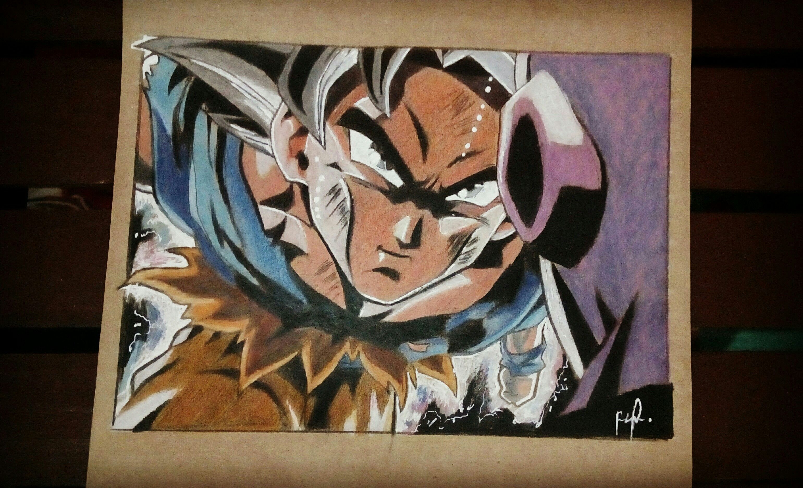 Drawing Goku's Ultra Instinct Form — Steemit