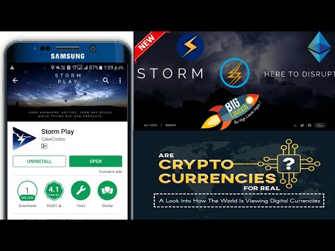 Bitcoin Ethereum Storm Coin Free Mining App Steemit