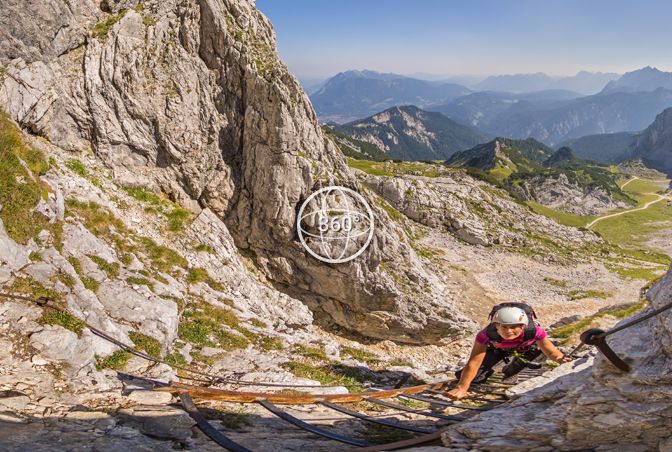 360 Grad Klettersteig