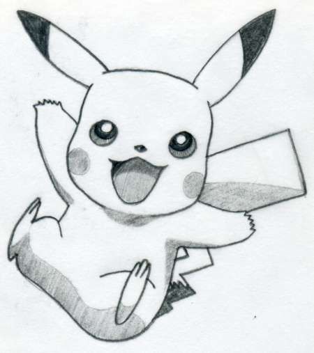 HOW TO DRAW A CUTE PIKACHU EASY STEP BY STEP - YouTube