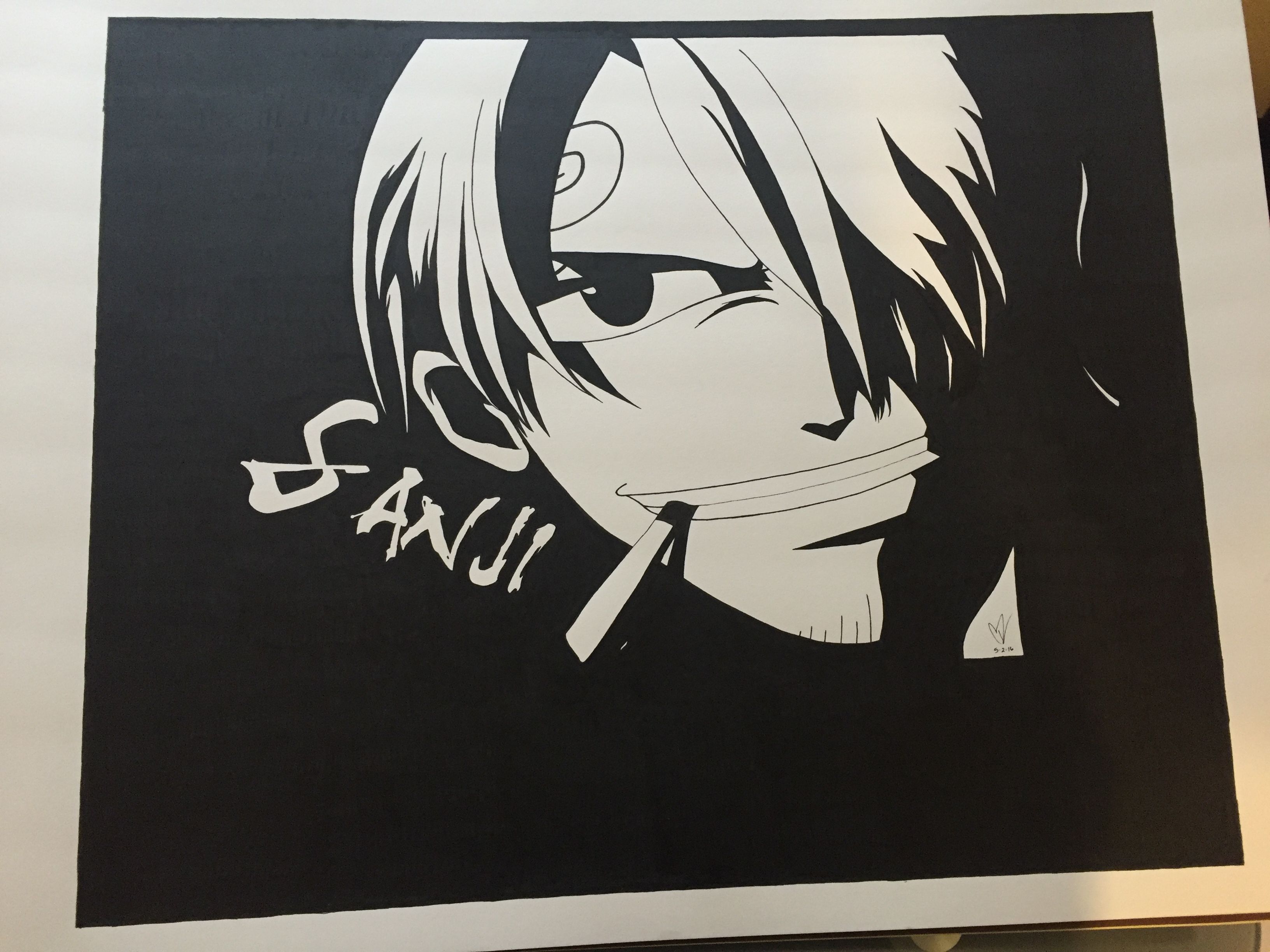 Sanji Vinsmoke Fanart From One Piece Steemit