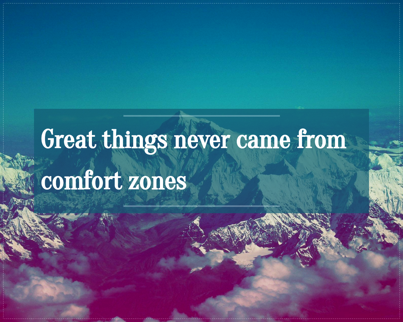 Quote Of The Day Great Things Never Came From Comfort Zones Steemit