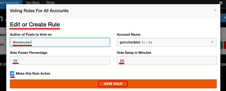 How to Set your Automatic Upvotes with SteemVoter!