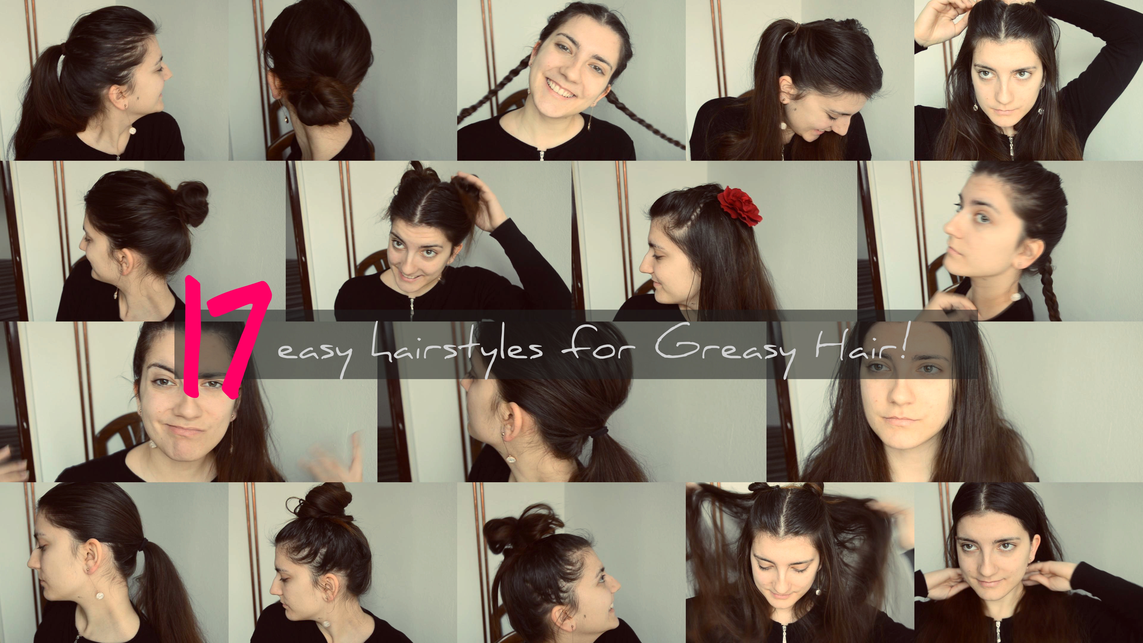 How to EASILY turn your GREASY FINE Hair into 7 GORGEOUS Styles - YouTube
