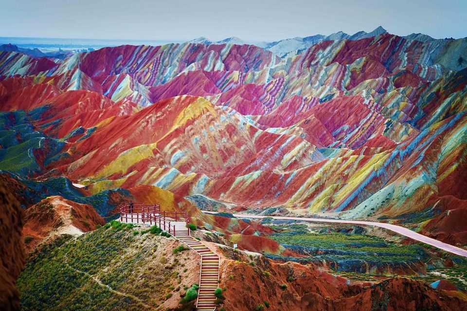 Rainbow Mountains of Zhangye Danxia, China.jpg