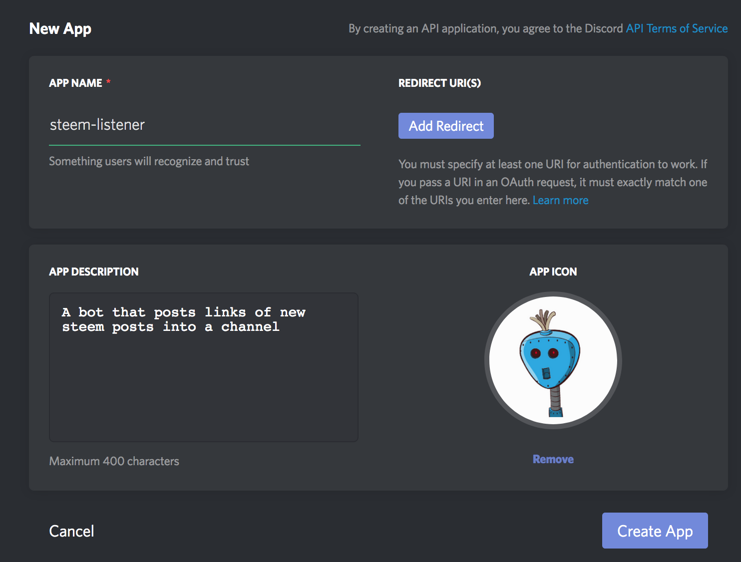 Let S Build Bots For Steem Part 04 A First Bot For Discord Steemit