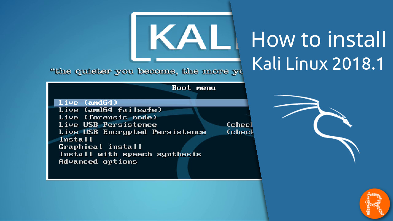 how to install kali linux