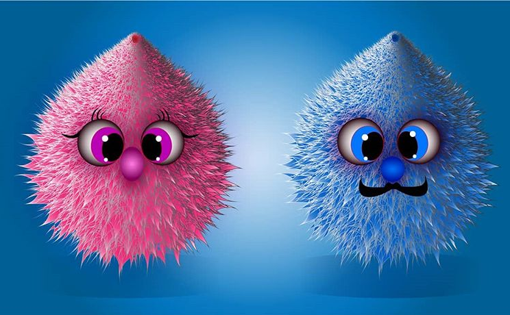 Mr Mrs Fluffy Made With Adobe Illustrator They Talk Also Steemit