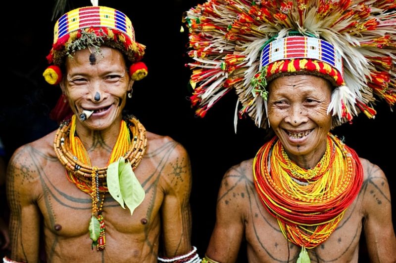 Terbaru 18 Gambar  Tato  Suku Dayak  Kalimantan Gambar  