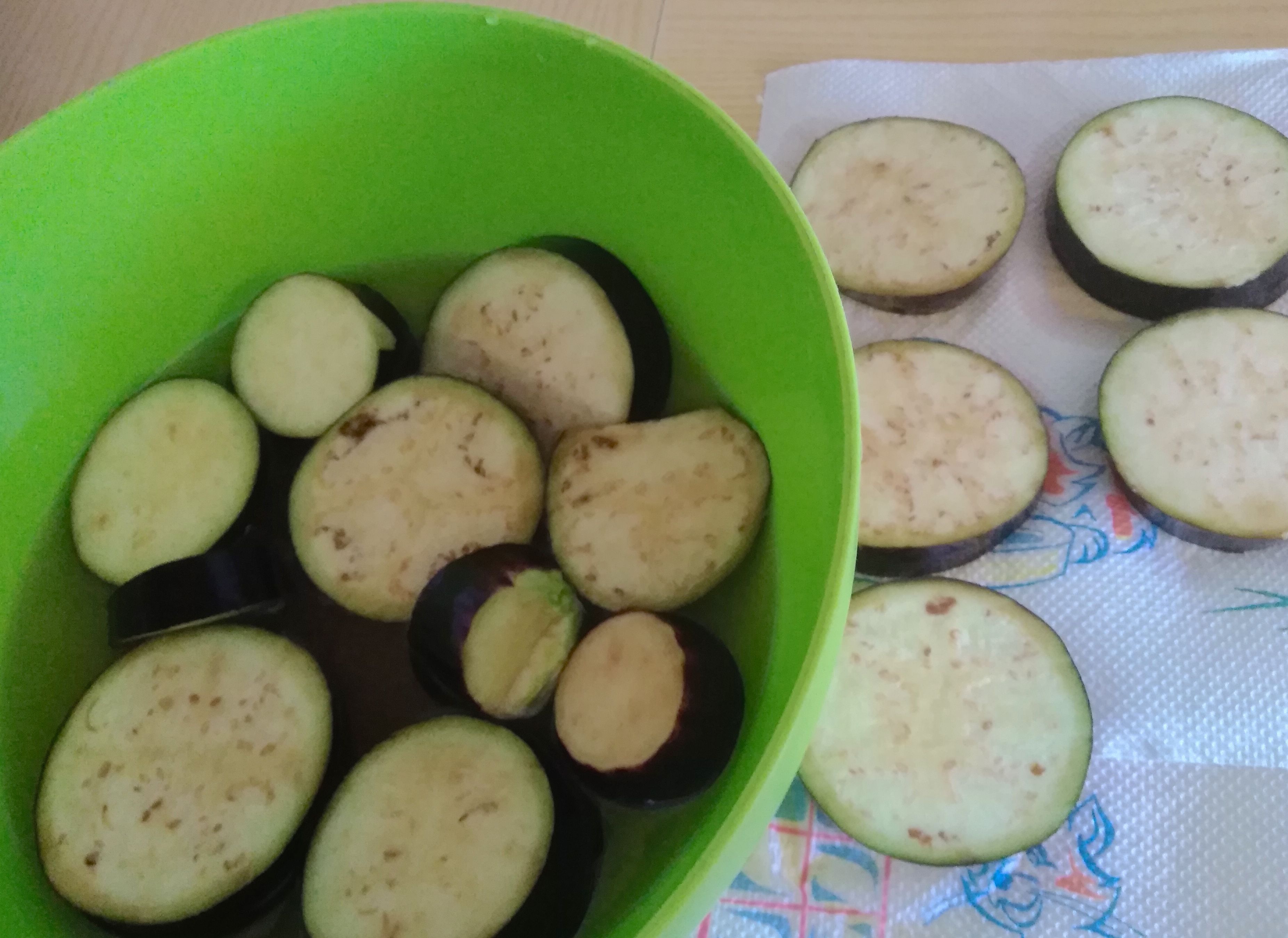 Eggpant soaking and drying.jpg