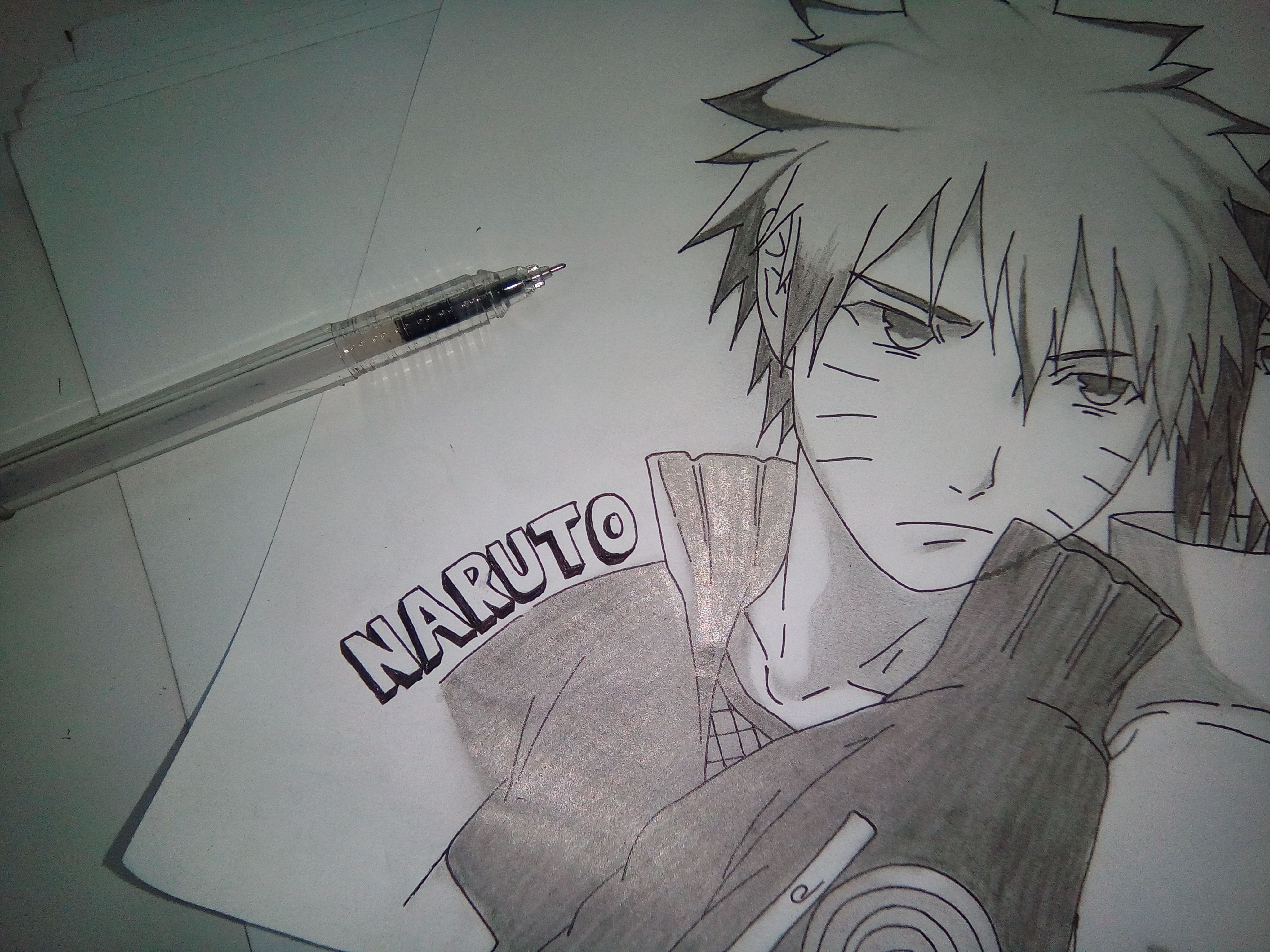 NARUTO SKETCH STEP BY STEP USING PENCIL — Steemit