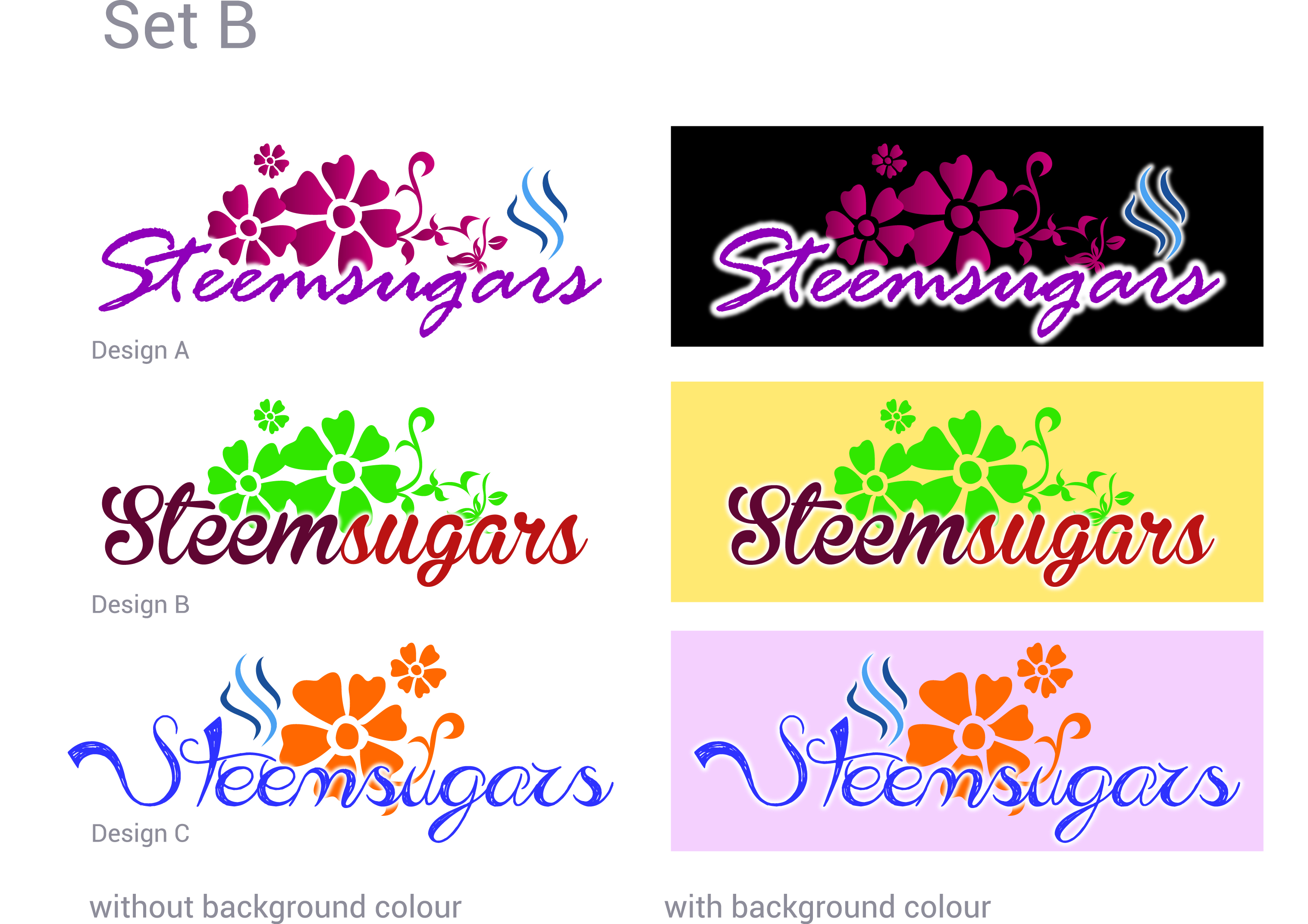 Steemsugars Logo Set B.jpg