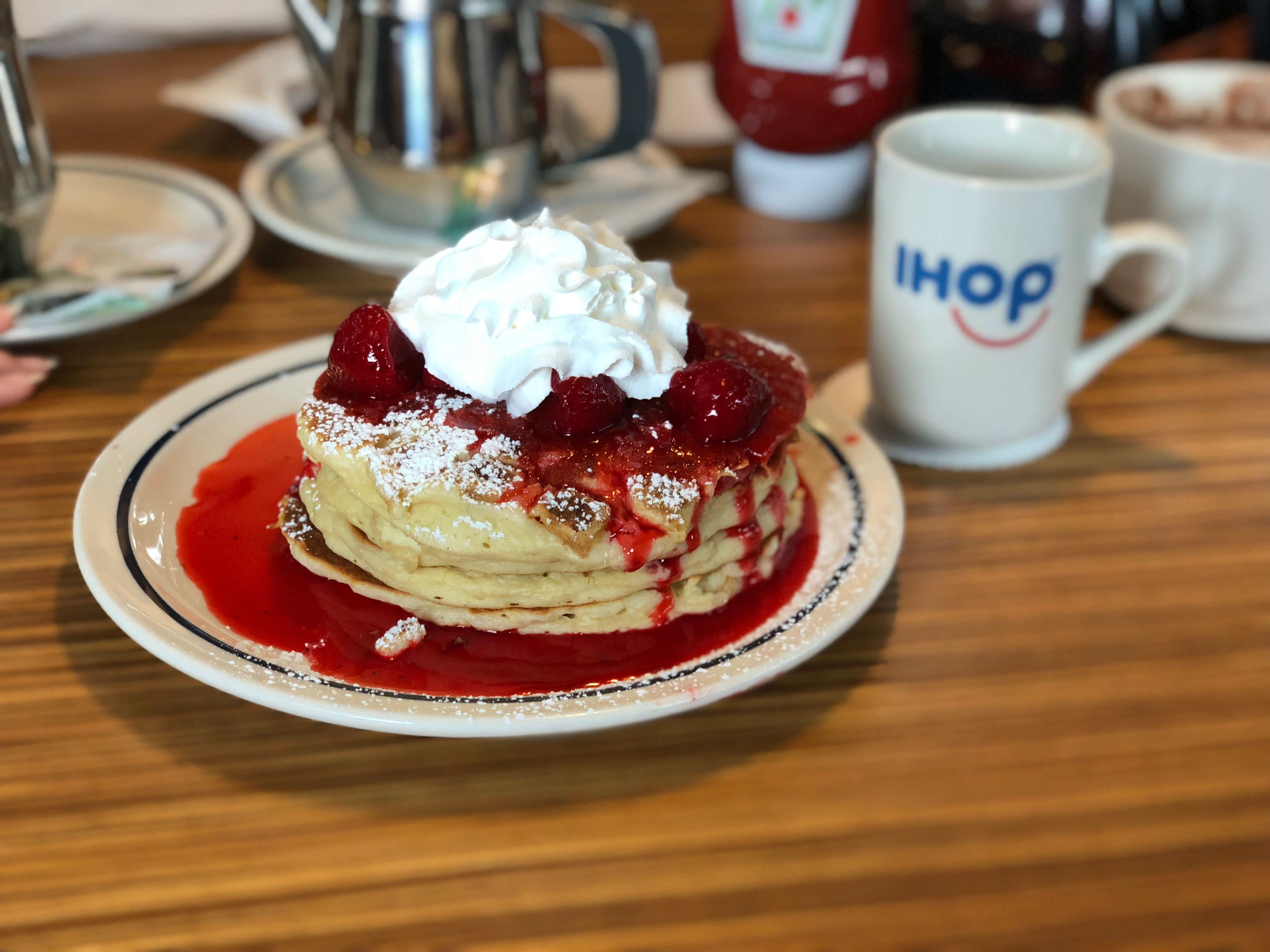 IHOP New York Cheesecake Pancakes