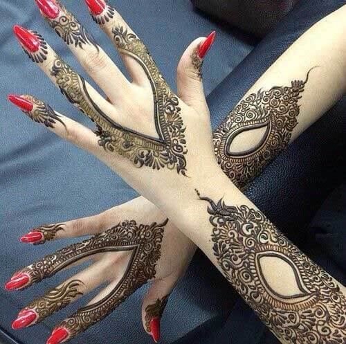 Top 20+ Full Hand Mehndi Design Images and Photos - Mehndi Artist in Delhi  | Mehndi designs for hands, Dulhan mehndi designs, Khafif mehndi design