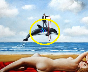 Rafal-Olbinski_Steemit-Dolphin.png