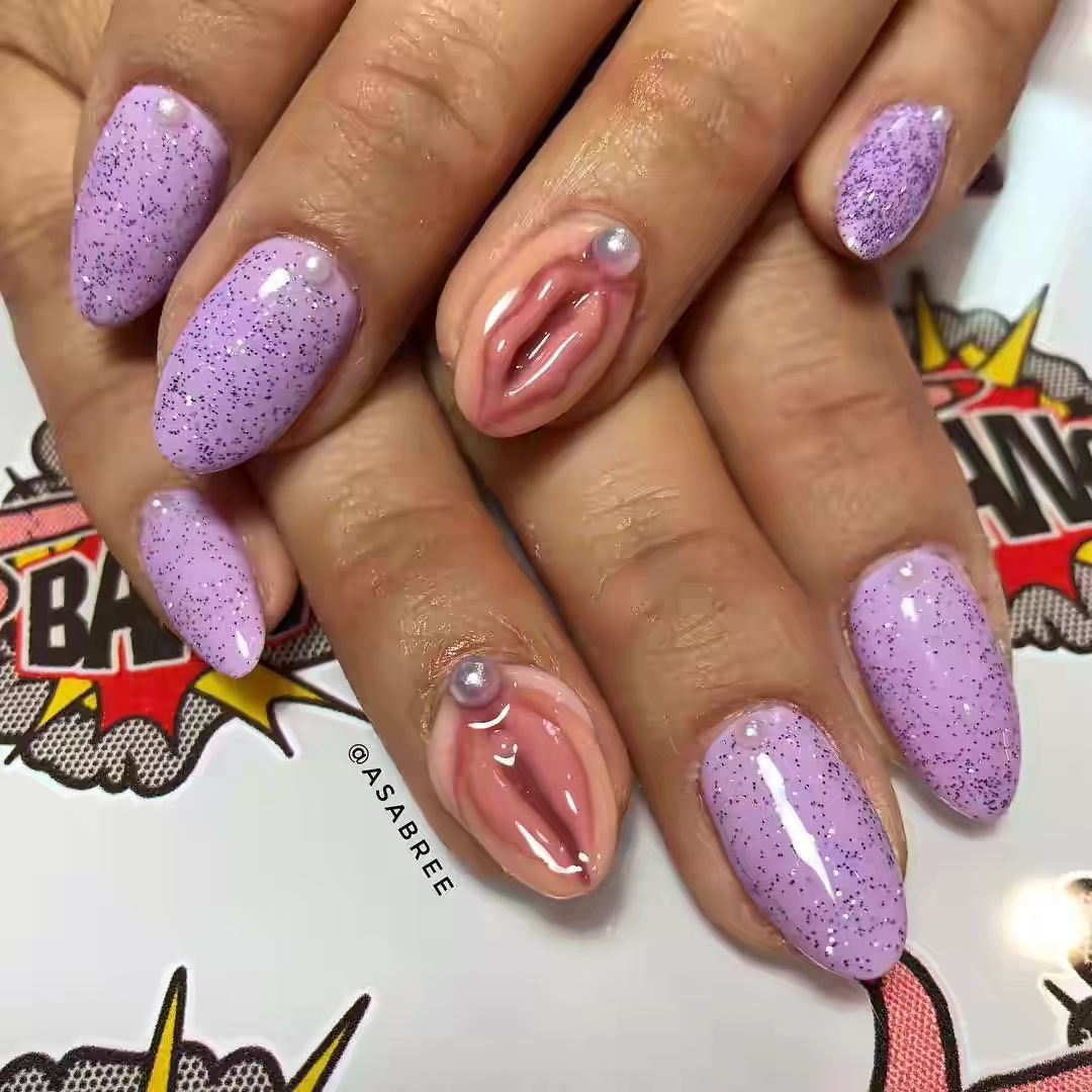 crazy nails