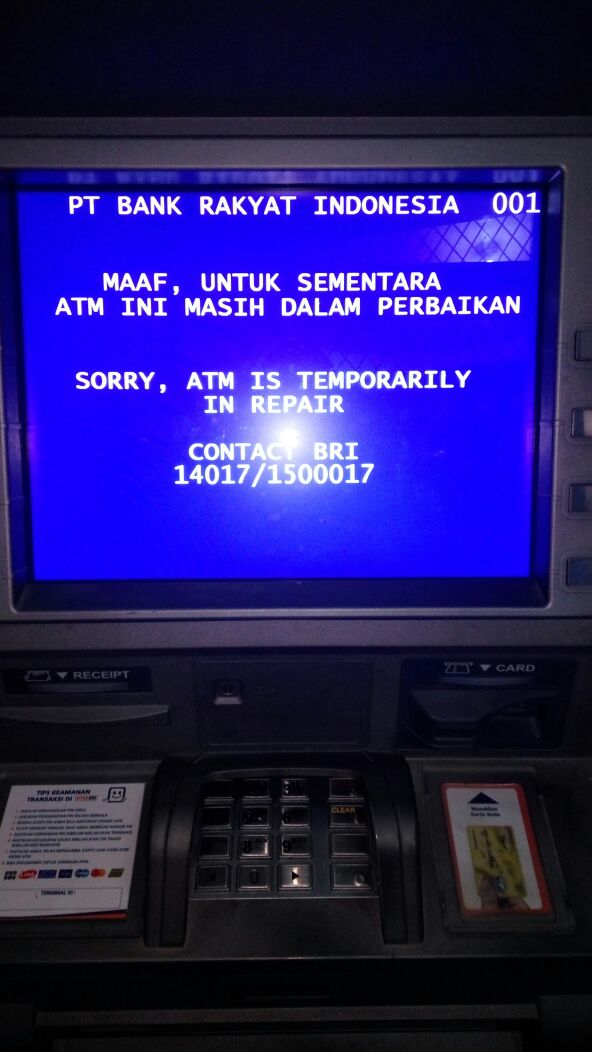 Gangguan Atm Steemit