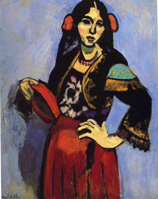 Henri Matisse, Spanish Girl with Tambourine, 1909.jpg
