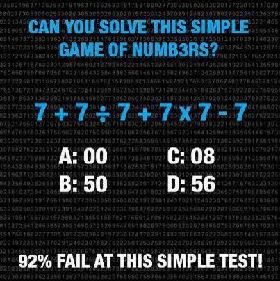 99% Fail at this simple test? — Steemit