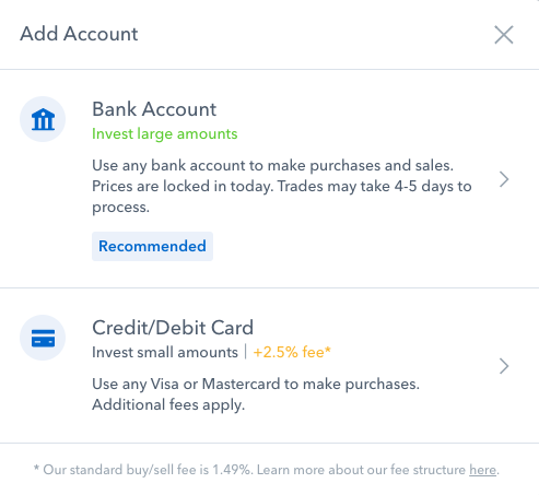 Coinbase is launching instant purchases and ditching the 3-5 day wait period