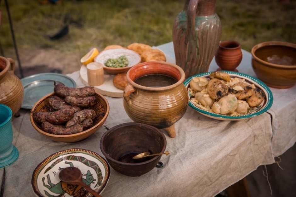 medieval times food
