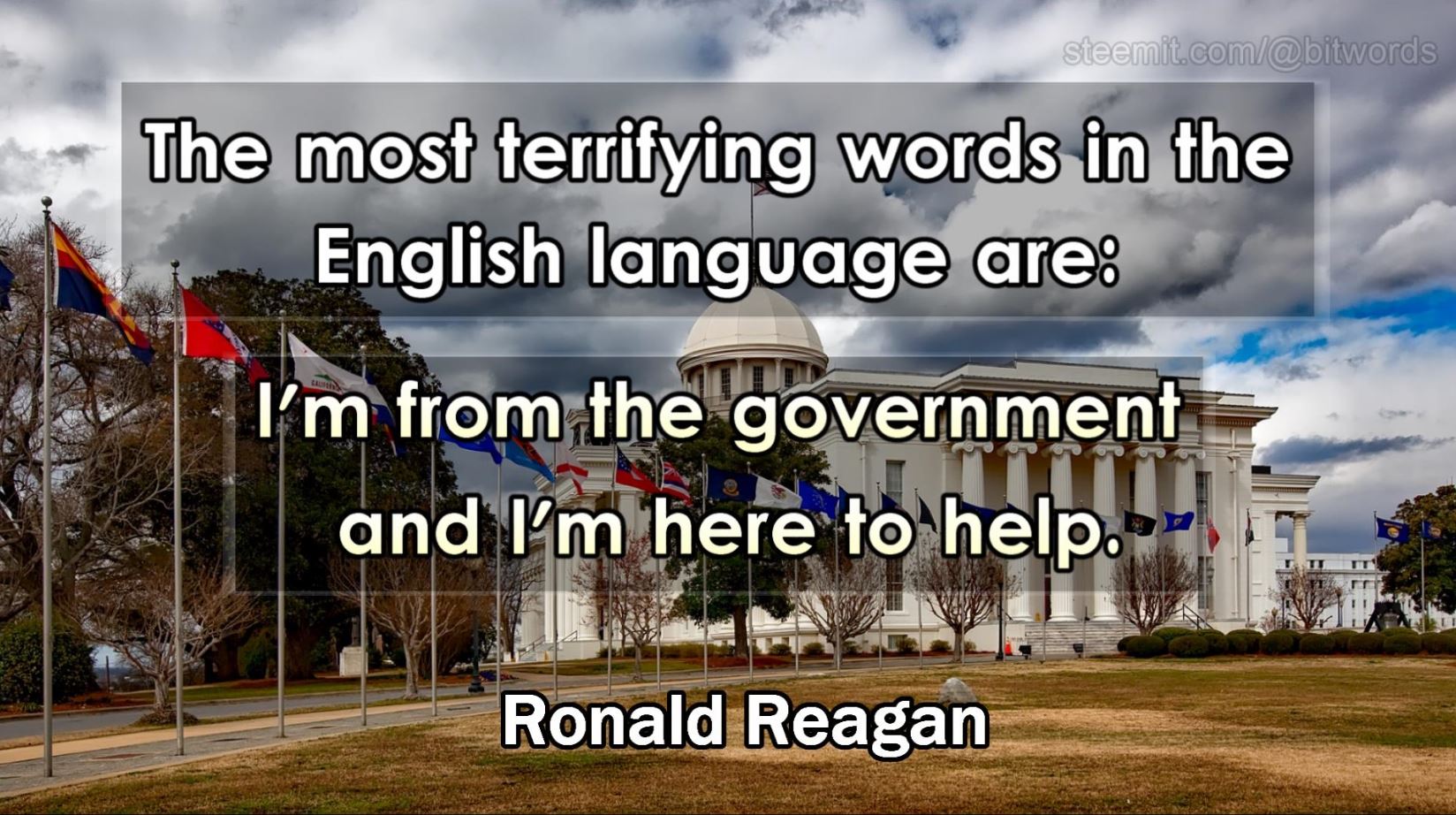 bitwords steemit quote of the day Ronald Reagan.jpg