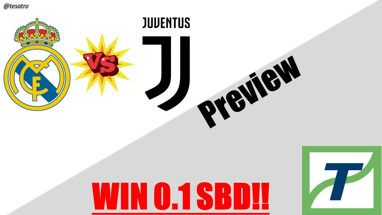 REAL MADRID VS JUVENTUS Template