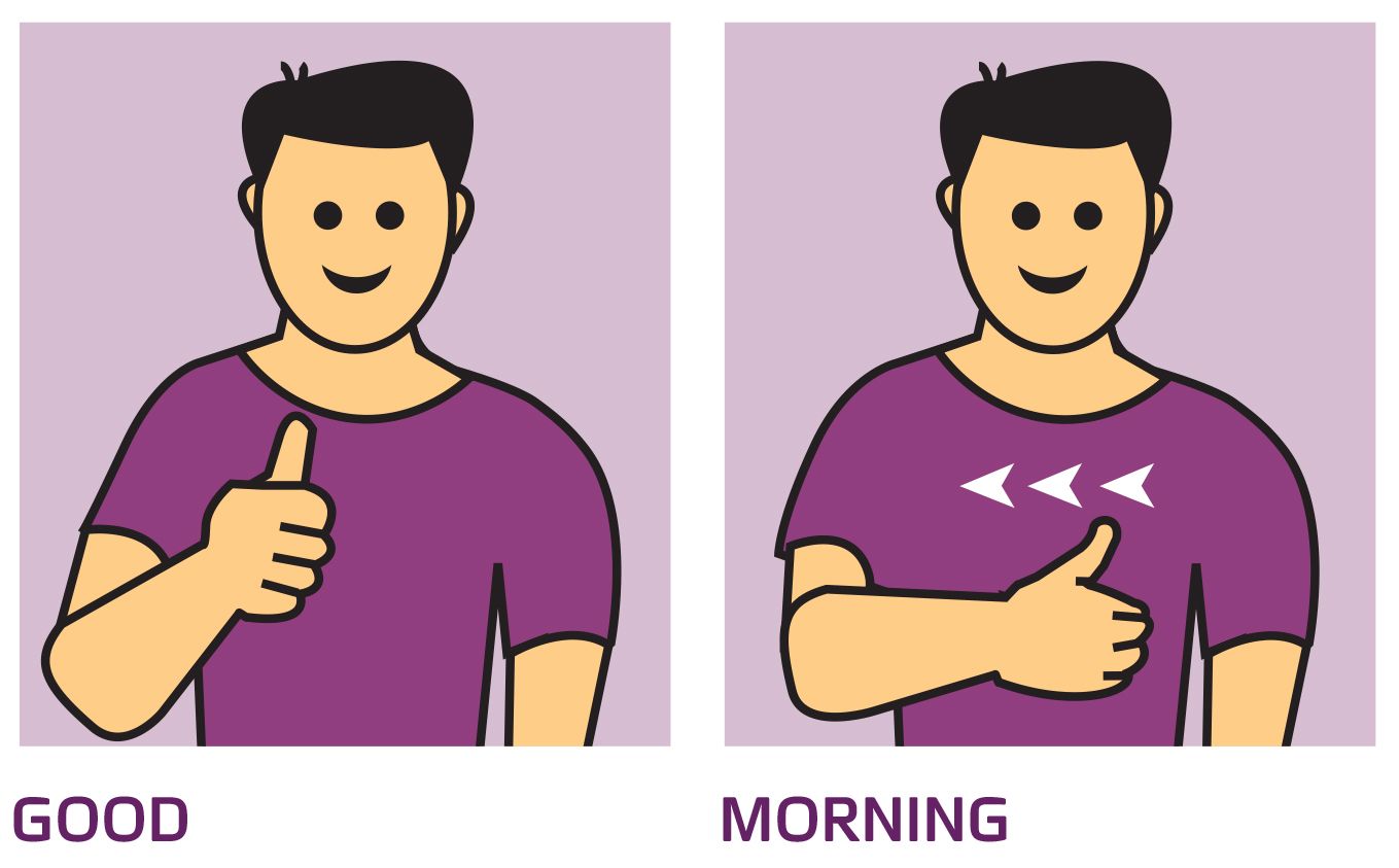 Good Morning In British Sign Language Steemit