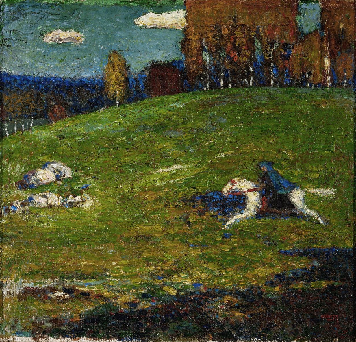 Wassily_Kandinsky,_1903,_The_Blue_Rider_(Der_Blaue_Reiter),_oil_on_canvas,_52.1_x_54.6_cm,_Stiftung_Sammlung_E.G._Bührle,_Zurich.jpg