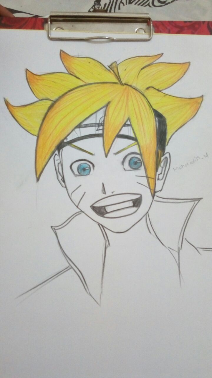 Boruto ,drawing  Anime sketch, Naruto drawings, Naruto sketch drawing