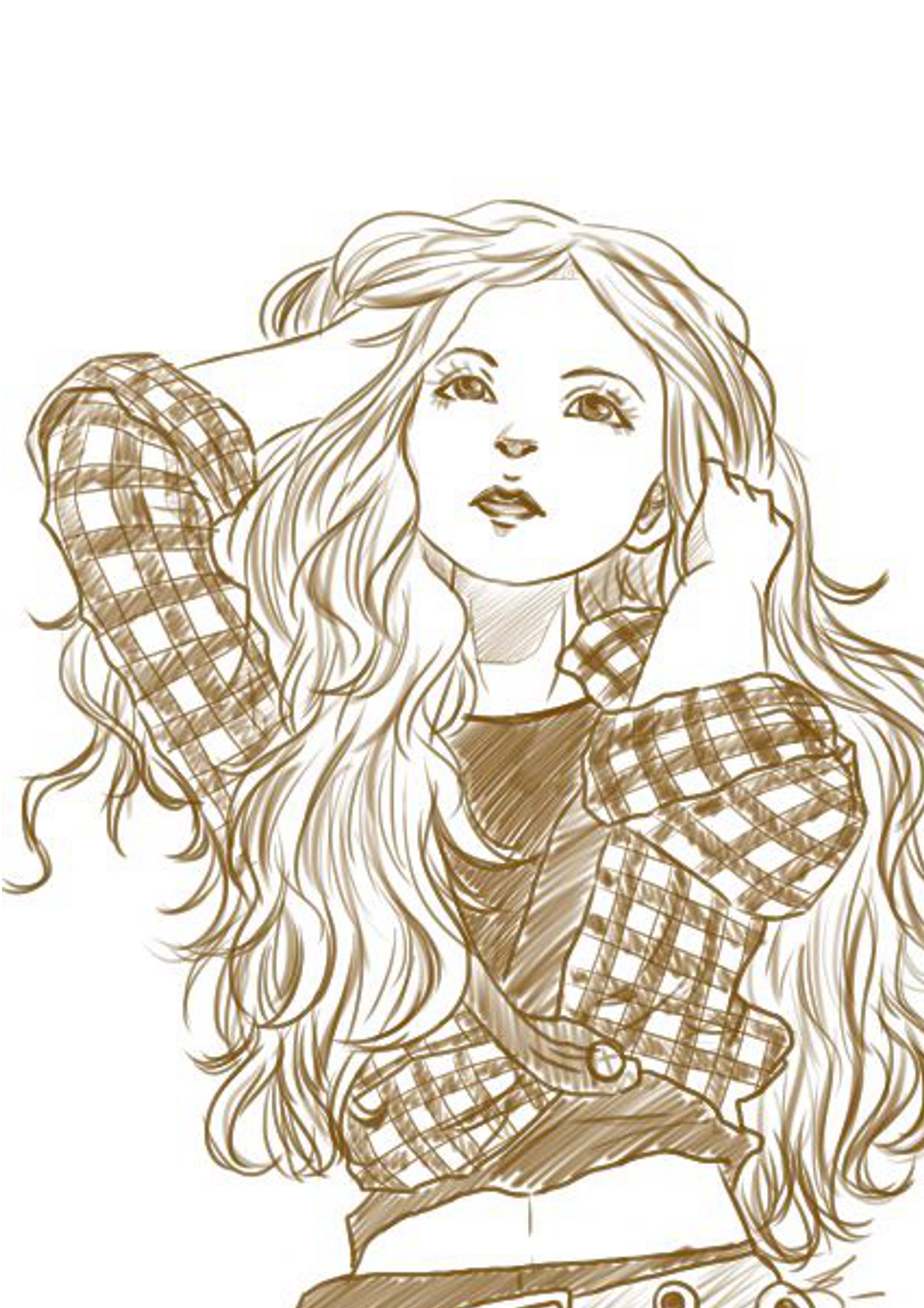 sassy woman illustration