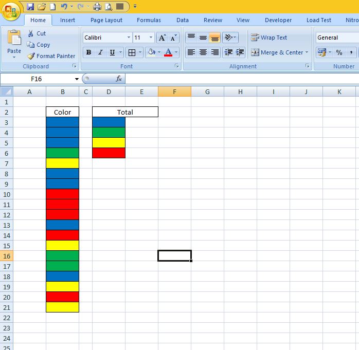 Tutorial How Count Fill Color With Vba Excel Steemit