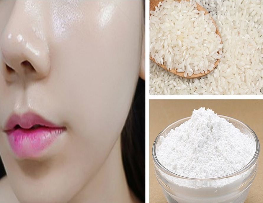 DIY homemade rice flour face packs for a fresh and ideal pores and