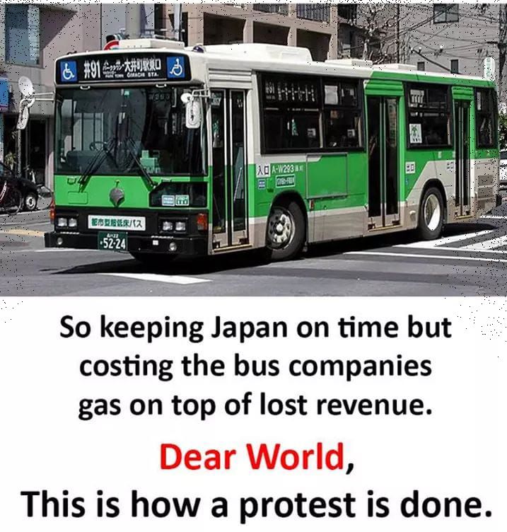 Currently Bus drivers in japan are in strike continuing to drive their routes while refusing to take fares feom passengers!.jpg