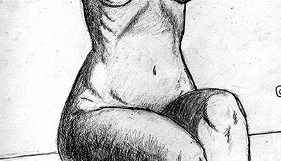 nude female sketch