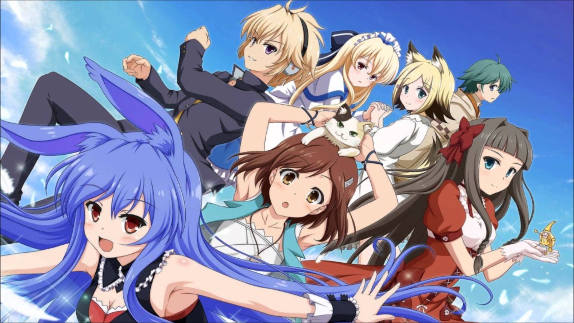 HD wallpaper: anime, Mondaiji-tachi ga Isekai kara Kuru Sou Desu