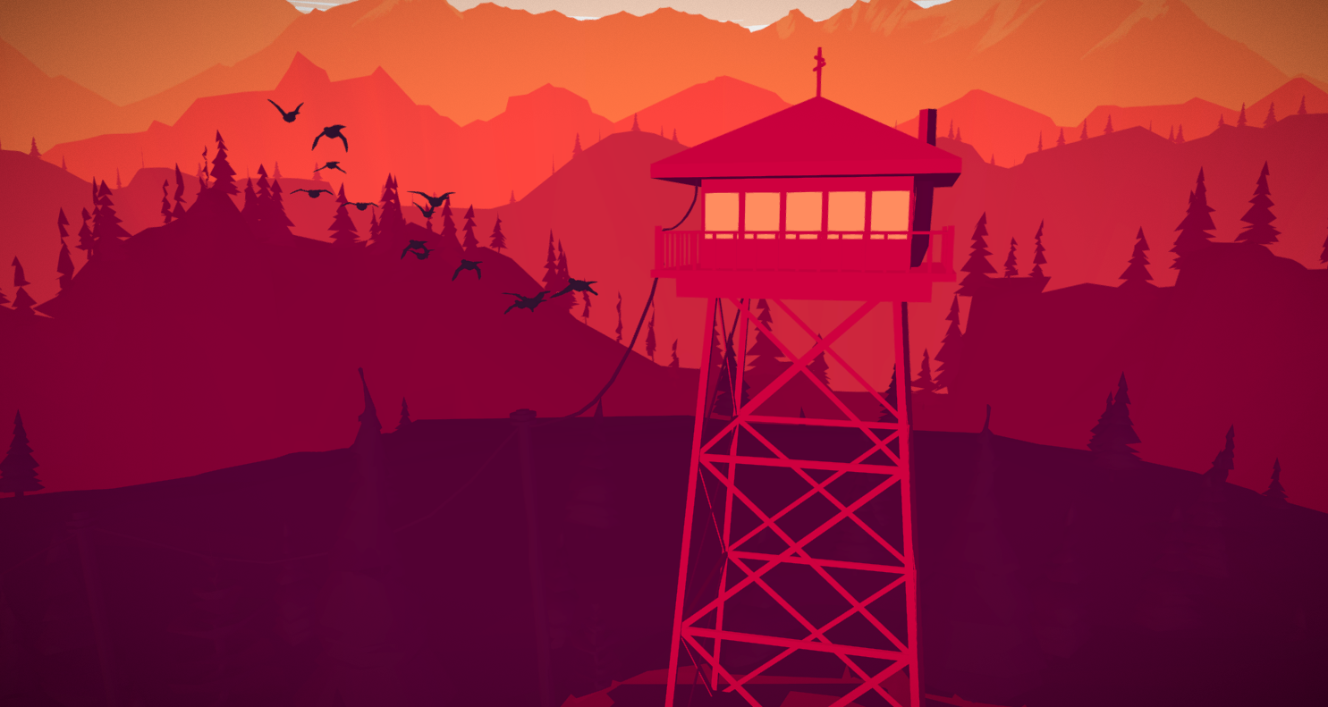 Firewatch арт