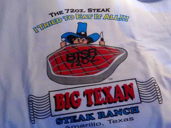 72oz Steak Challenge Boot Mug - Blue – Big Texan Gift Shop